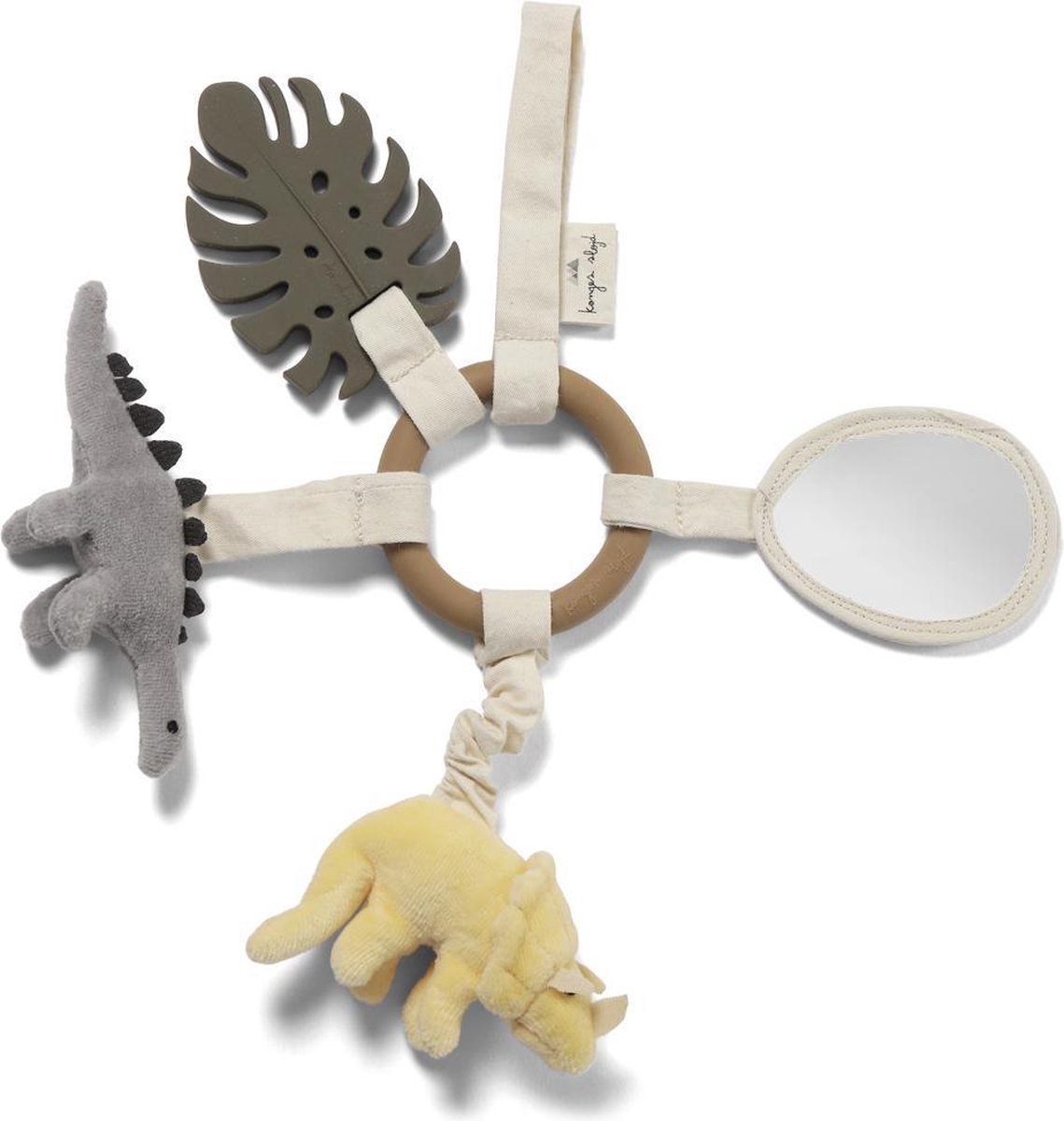 Bijtspeelgoed dinosauriërs | Konges Slojd